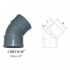 CHẾCH 45 PVC (Click xem)